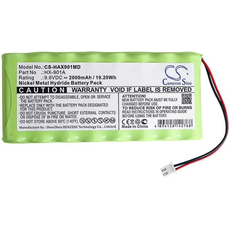 

cameron sino 2000mah battery for Fit Model HUAXI HX-901A