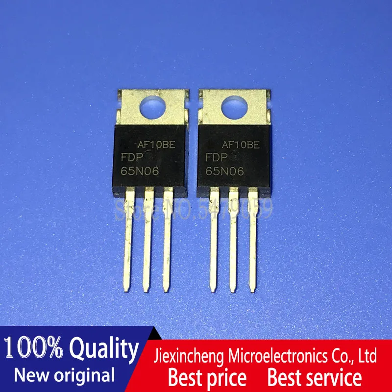 10 قطعة FDP65N06 65N06 TO220 جديد الأصلي