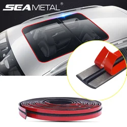 Car Rubber Seal Strip Auto Seal Roof Window Sealant Trim Car Windshield Protector Strips Soundproof Waterproof Auto Accessories