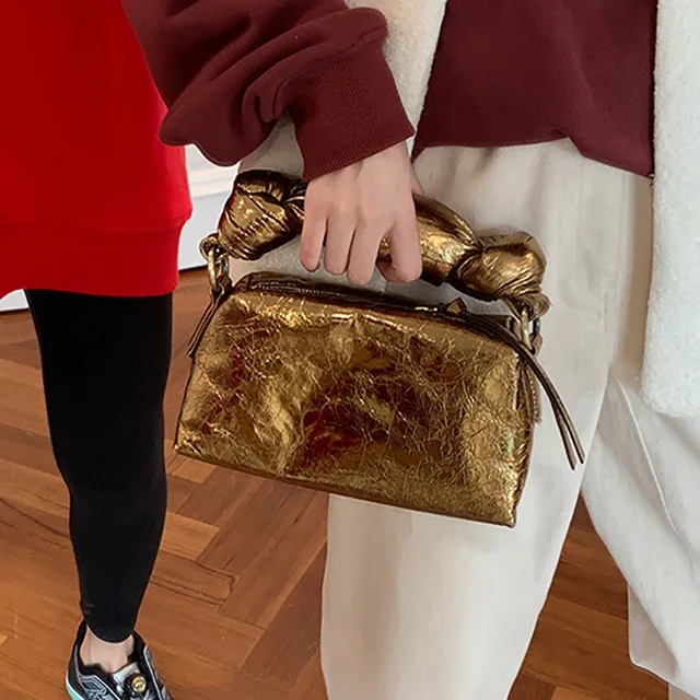 Nowe torby kobiety moda skórzana torba na ramię Vintage Clutch wysokiej jakości torebka damska torebka Solid Color wedding torebka party