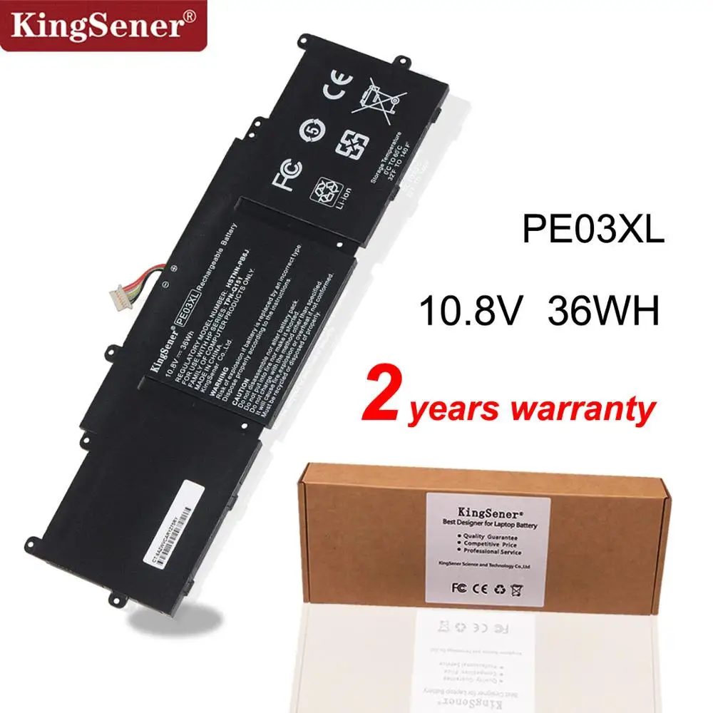 

KingSener PE03XL Laptop Battery for HP Chromebook 210 G1 11 G3 G4 HSTNN-LB6M PE03XL 767068-005 766801-421 TPN-Q151 10.8V 36WH