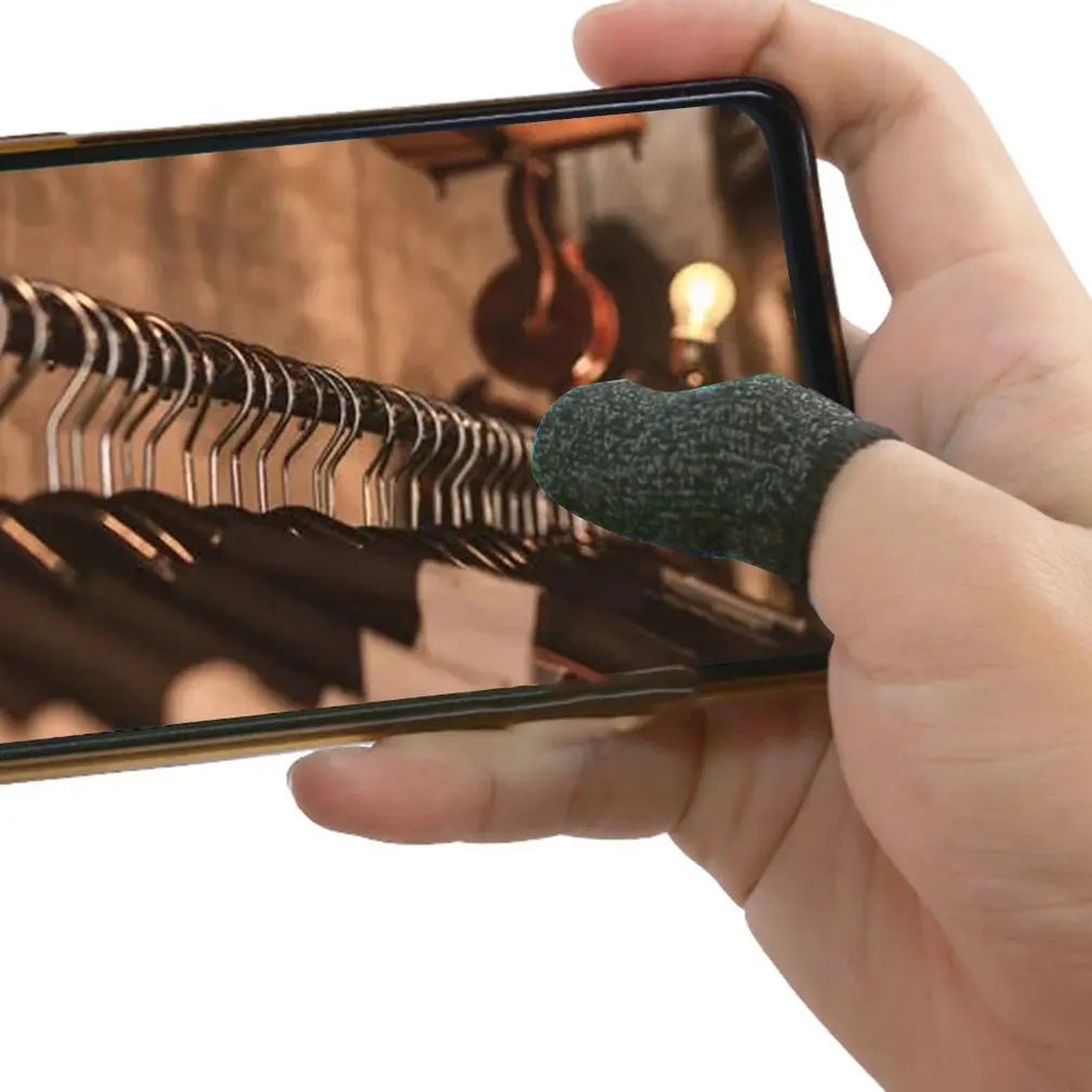 2021 HOT Game Finger Cots gioco per cellulare Touch Screen traspirante ultrasottile antiscivolo antiscivolo e anti-impronte digitali
