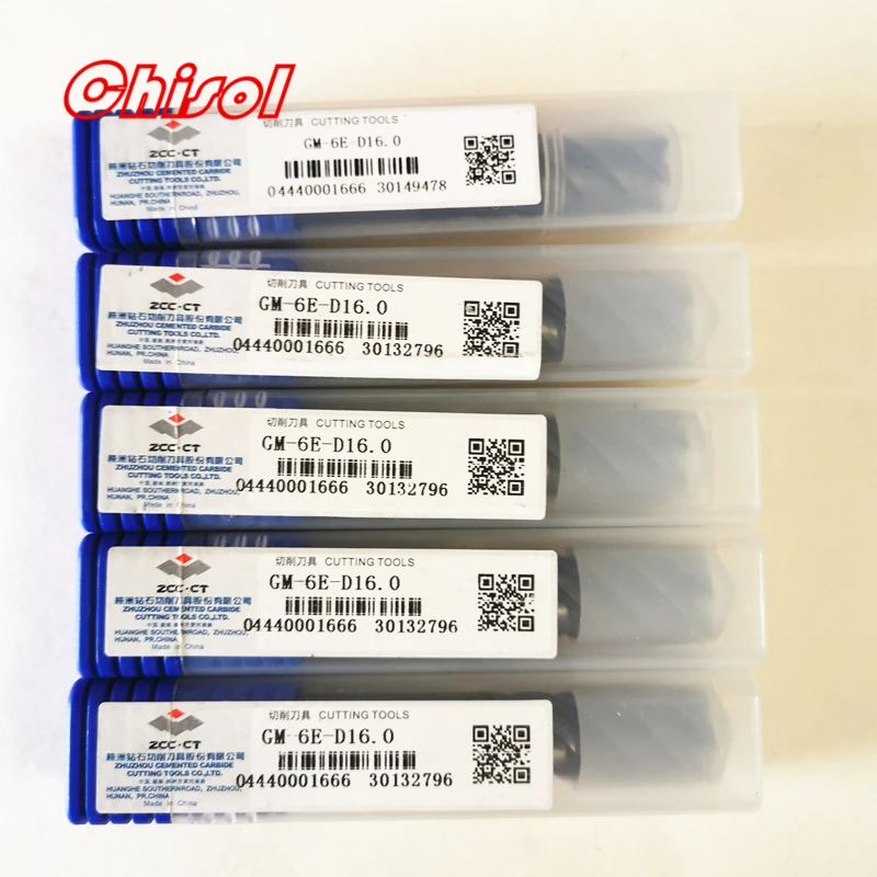 Original  6 Edge Solid Carbide End Mill GM-6E-D6.0 GM-6E-D8.0 GM-6E-D10.0 GM-6E-D12.0 GM-6E-D16.0 GM-6E-D20.0