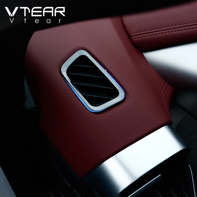 Vtear For Geely Coolray SX11 BelGee X50 interior Front Air Condition Outlet cover trim styling Vent Mouldings accessories parts