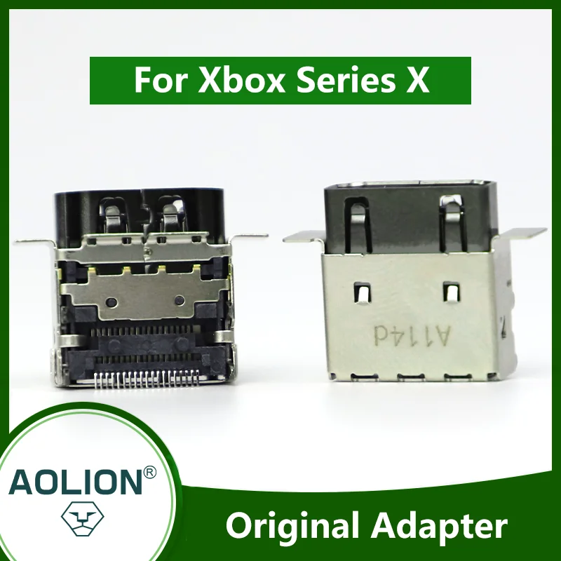 XBOX ONE 시리즈 X S HDMI 호환 인터페이스 포트 소켓 커넥터 액세서리, 오리지널 교체품