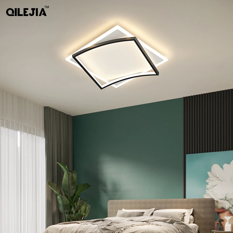 

Black Gold Luxuxy Chandelier Lights For Living Room Study Bedroom Loft Modern Led Lamps Home Deco Lighting Luminaire Fixtures