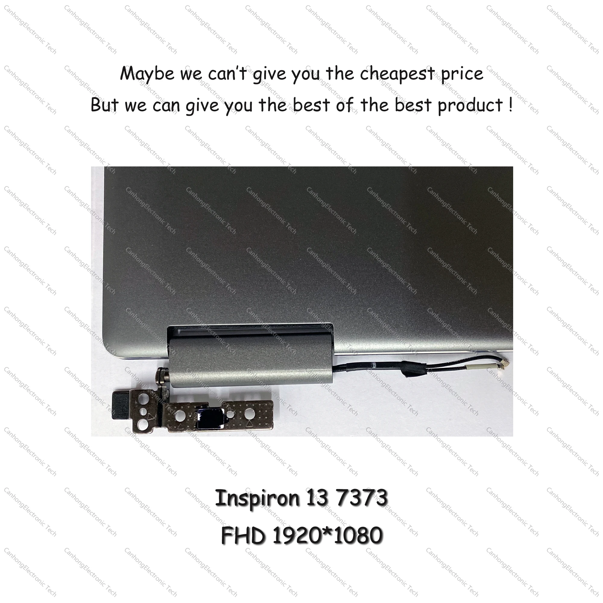 Imagem -03 - Fhd 1920x1080 para Dell Inspiron 13 7373 Touch Digitador Tela Lcd Montagem Completa com Dobradiças Wdn59 13.3