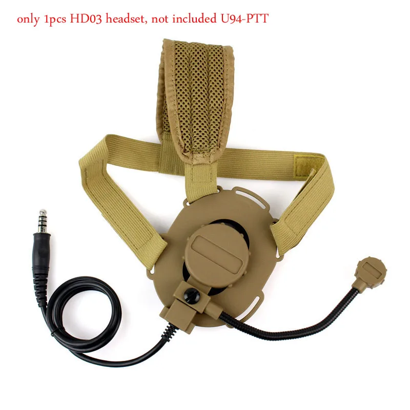 Imagem -05 - Tactical Bowman Elite ii Fone de Ouvido Fone de Ouvido Estilo U94 Ptt Pinos Apto para Kenwood Tk3107 Baofeng Uv5r Uv82 Hd03