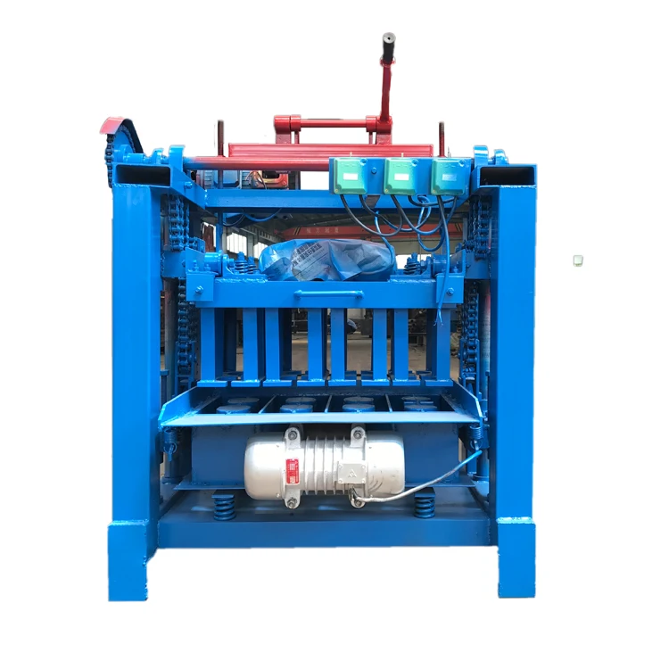 Solid hexagonal block slope protection grass planting brick making machine cement concrete brick maker machine equipment