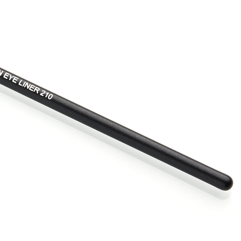 Jessup – Pinceau EYELINER de maquillage en fibres synthétiques, noir-argent, brosse de HAUTE PRÉCISION, outils et accessoire de cosmétiques, 210,