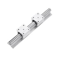 SBR12 12mm linear rail length 300mm 400mm 500mm 600mm 700mm 800mm linear guide with 2pcs SBR12UU linear bearing cnc router part