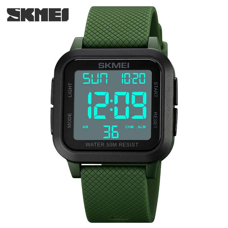 

Mens Watches SKMEI Fashion Sport Waterproof Digital LED Countdown Chrono Alarm Clock Male Wristwatches Reloj Hombre SKMEI Montre