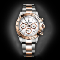 2025 New PAGANI DESIGN Mens Quartz Watches Top Brand Luxury Business Watch For Men Stainless Steel Waterproof Chronograph Clock