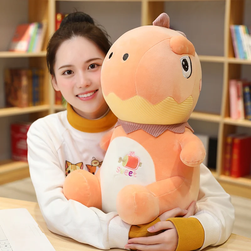 

Hot Nice Cute Dinosaur Plush Toy Soft Stuffed Cartoon Dinosaur Dolls Tyrannosaurus Lovely Baby Pillow Kids Birthday Present Gift