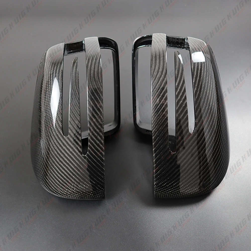 Real carbon fiber mirror cover car rearview side mirror caps For Mercedes Benz ML Class W166 GL GLS X166 GLE W166 / Coupe C292