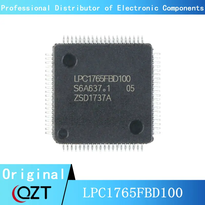 10 pçs/lote LPC1765FBD100 QFP LPC1765 LPC1765FBD LQFP-100 chip Novo local