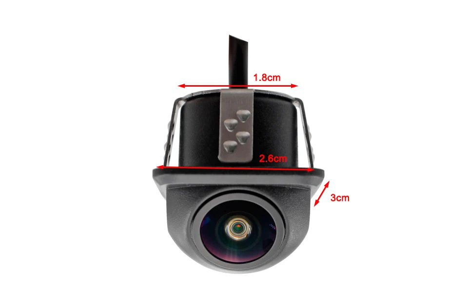 AHD CVBS Auto-Rückfahrkamera Nachtsicht Wasserdicht 20mm Bohrloch Fischaugen-Objektiv Universelle HD Rückfahr- und Parkkamera – Detail 8