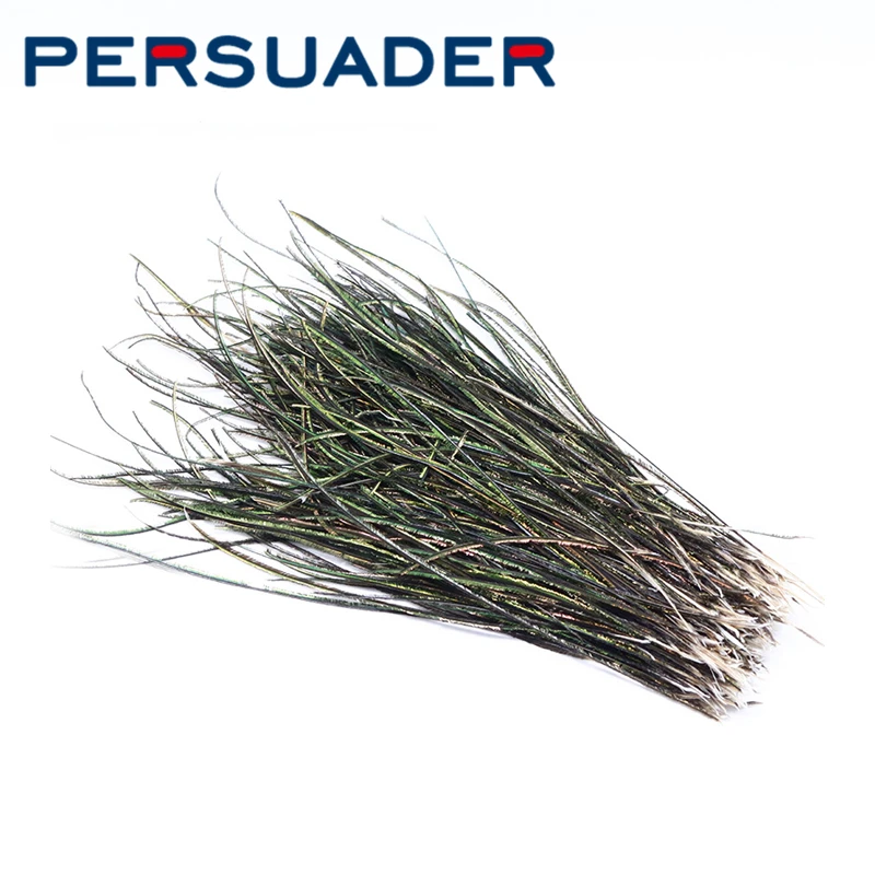 Persuader 200herls pack fly tying fresh peacock quills feather versatile fly tying materials for collars wings& ribbing wraping