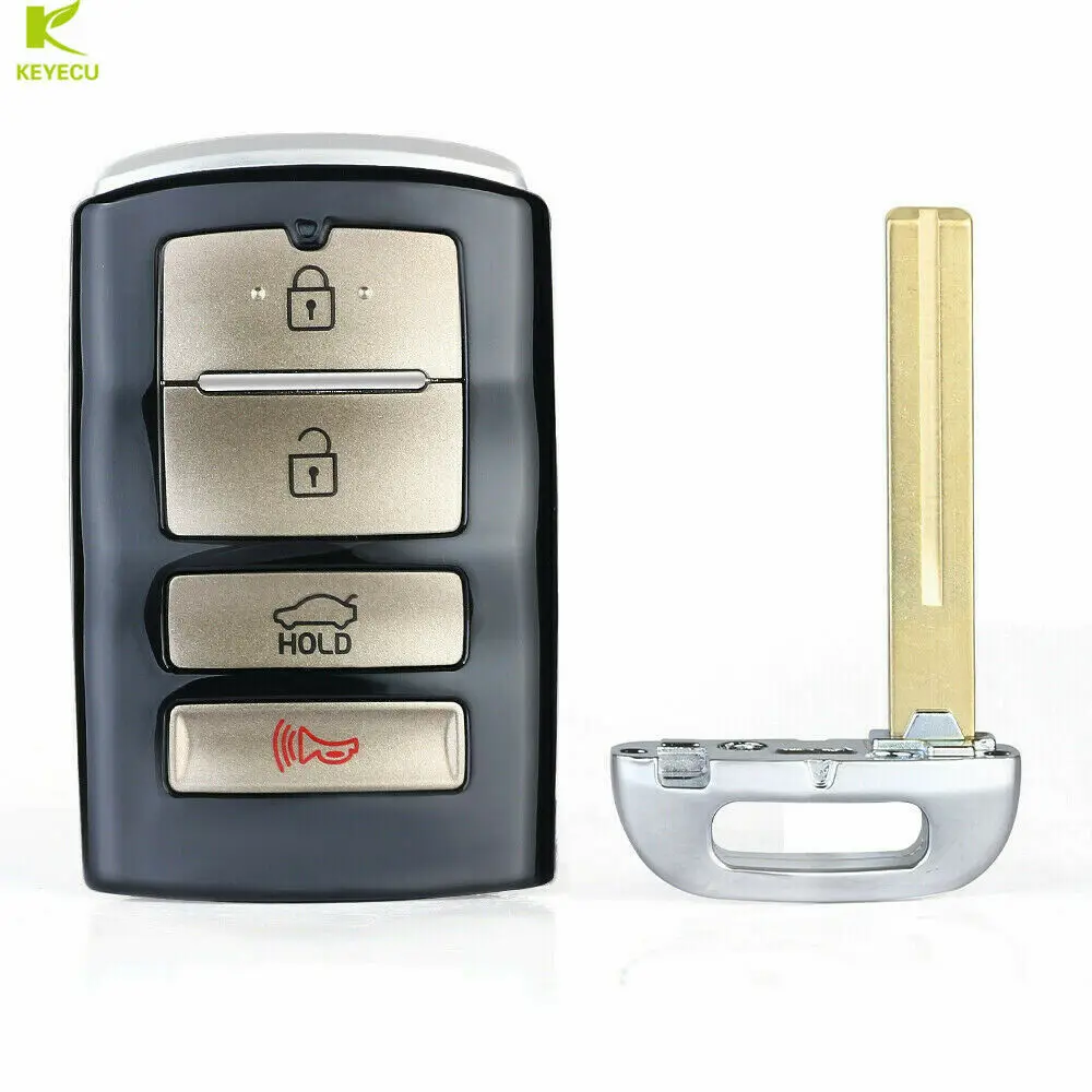 KEYECU Aftermark/Genuine OEM Smart Proximity Remote Key 4Przyciski 433MHZ dla Kia Cadenza 2017-2019 PN: 95440-F6000 / TQ8-FO8-4F10