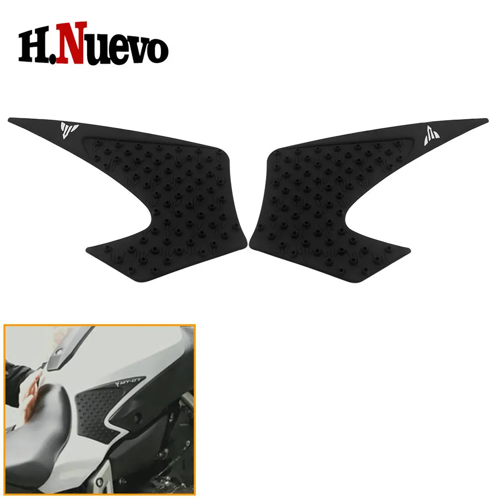 Fuel Oil Tank Anti-slip Sticker Body Decoration Protection Pads For Yamaha MT07 FZ07 2013 2014 2015 2016 MT FZ 07 MT-07 FZ-07