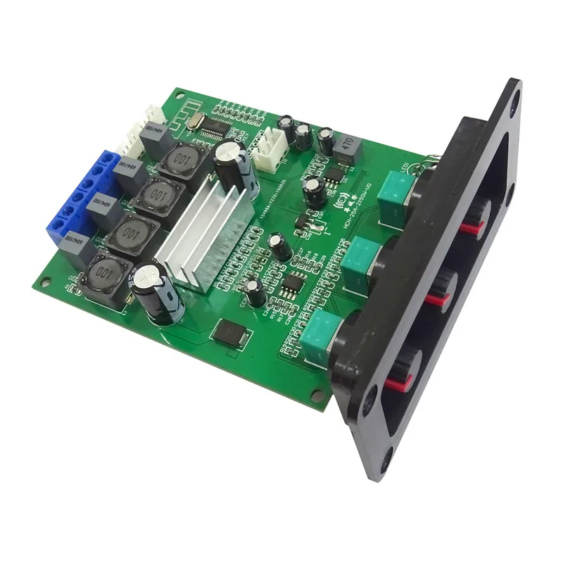Sotamia bluetooth 5.0パワーアンプオーディオボード2x50ワットTPA3116D2サウンドアンプステレオアンプ高音低音調整パネル