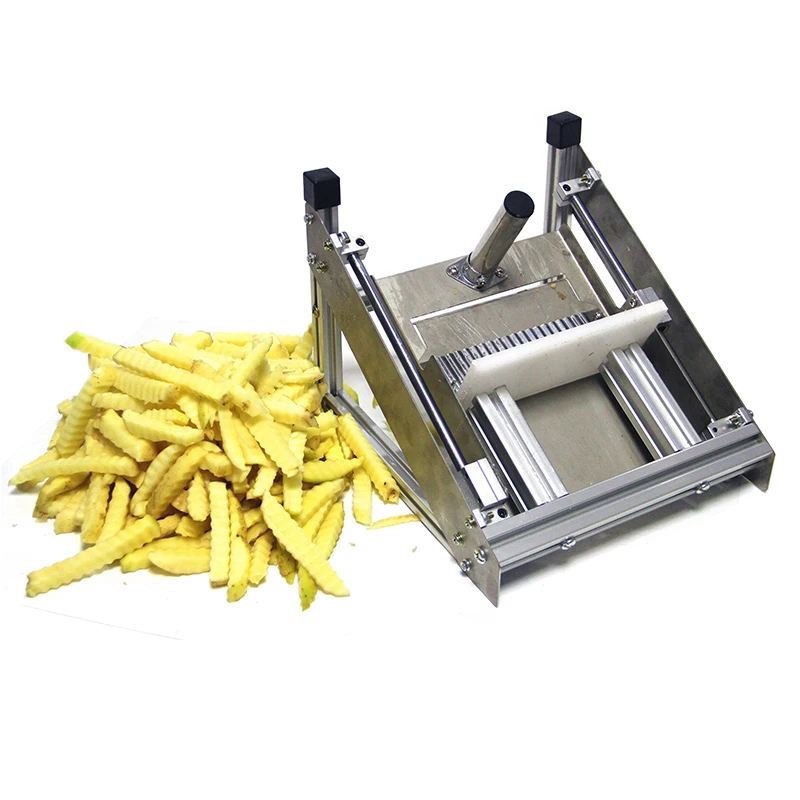 

Potato Wavy Cutter French Fries Machine Vegetable Fruit Potatos Chips Cutting Machine Kitchen Gadget