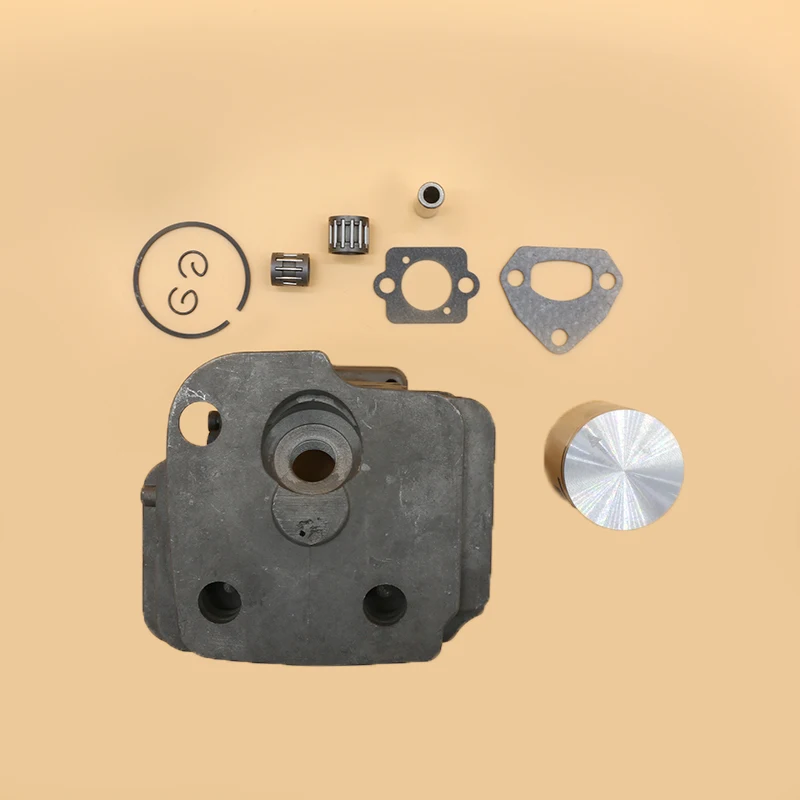 シリンダーピストンキット,husqvarna 445 450用,ガーデン工具用スペアパーツ,42mm,44mm