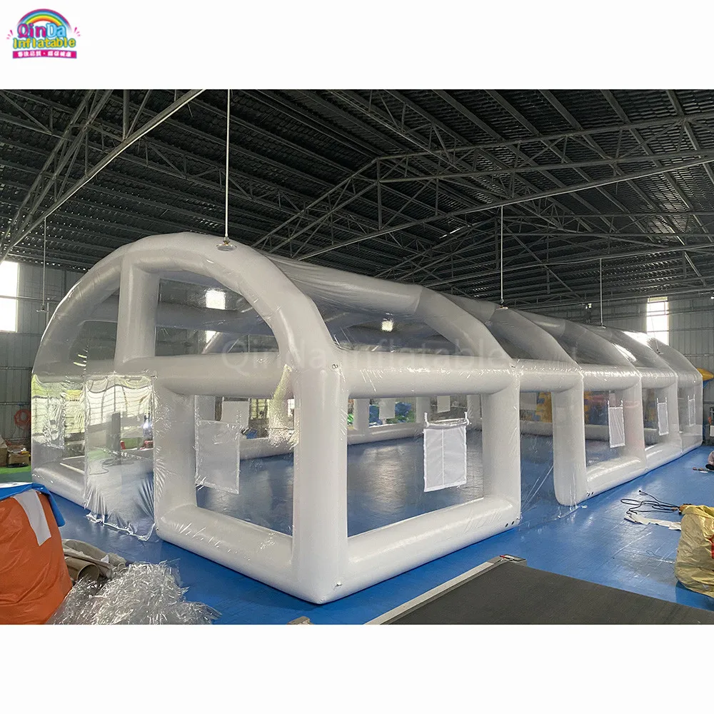 Factory Price Custom Inflatable Arch Tent/ Transparent Inflatable House/ Pool Cover Inflatable Party Tent For Sale