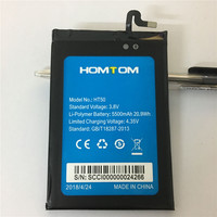 For HOMTOM HT50 battery 5500mAh Mobile phone battery High-quality Long standby time Test normal use before shipment