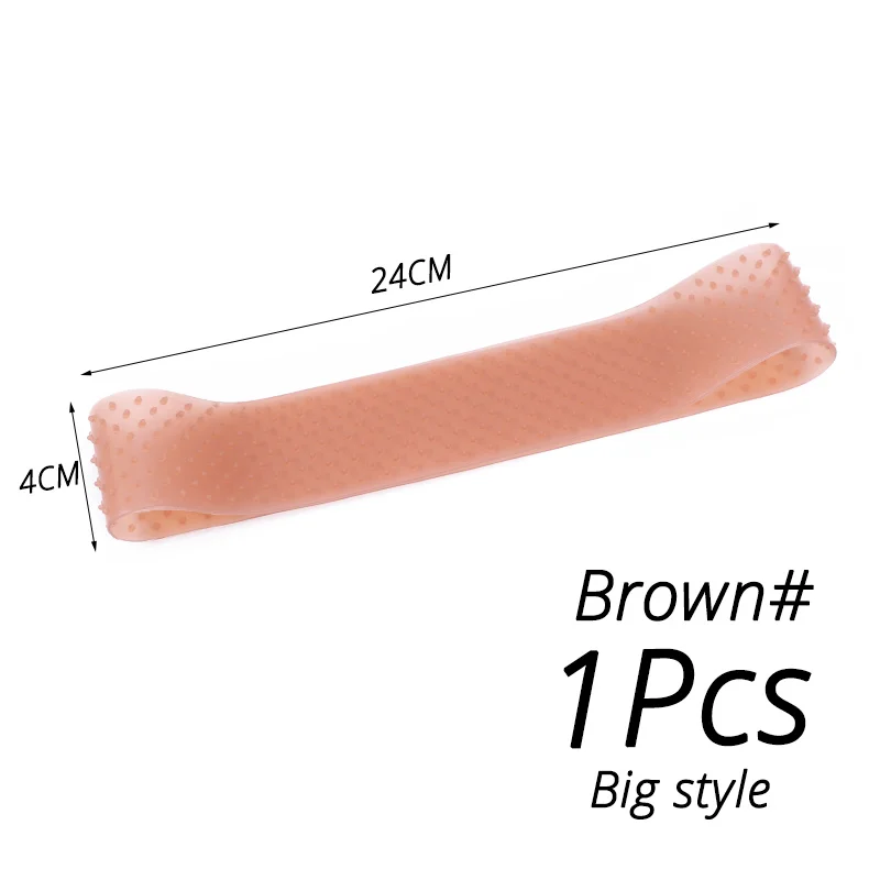 Silikon-Perückenband, elastischer Perückengriff, braun, transparent, schwarz, Stirnband zur Fixierung von Perücken, beiges Haarband ohne Gel oder Kleber, rutschfest