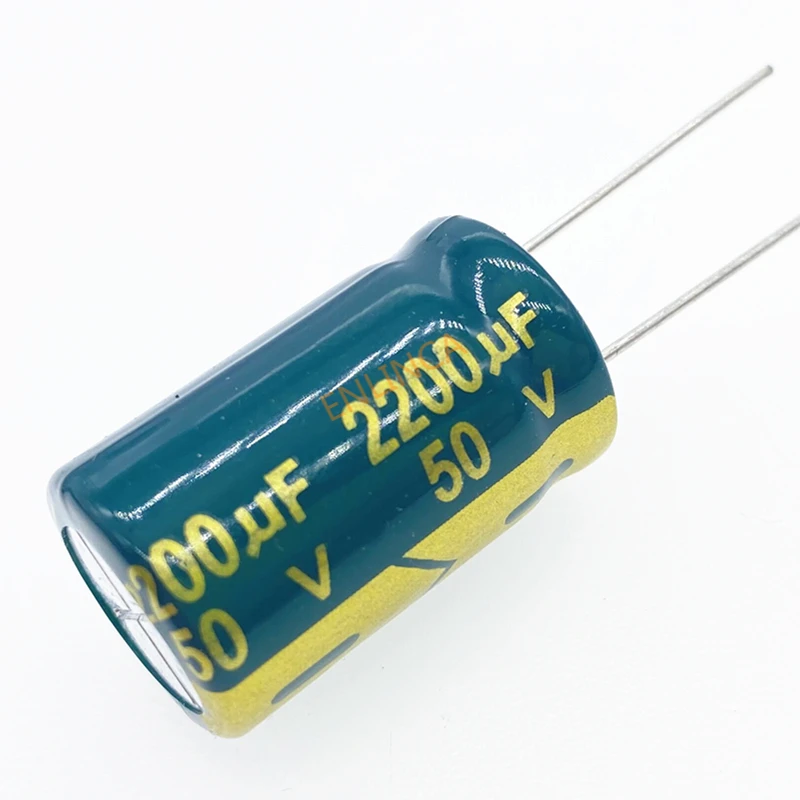 30pcs/lot P35 High Frequency Low Impedance 50V 2200UF Aluminum Electrolytic Capacitor Size 16*25 2200UF 50V2200uf 20%