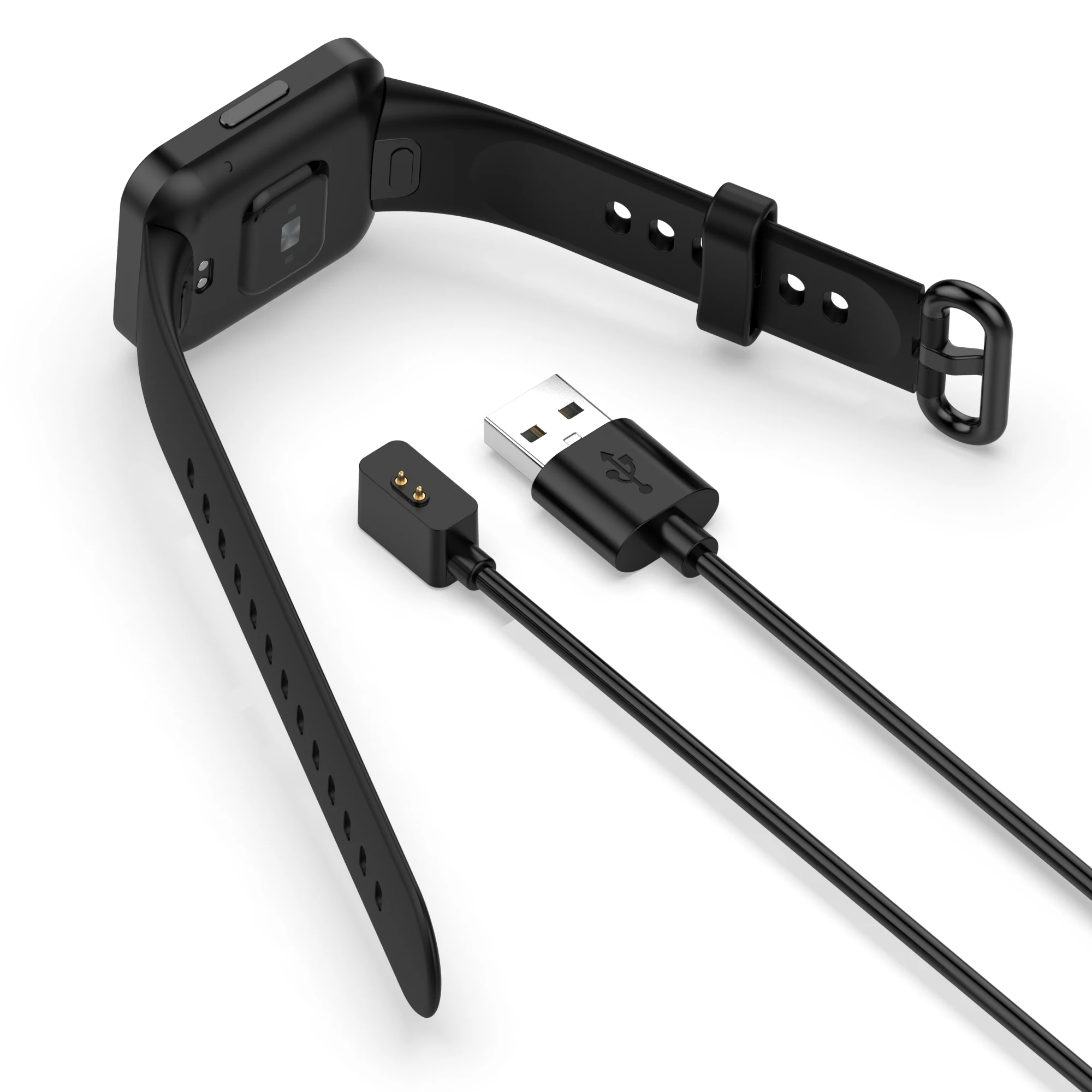 Cargador inalámbrico para reloj inteligente Xiaomi Redmi Watch 2 Lite, Cable de carga USB, 55cm/100cm