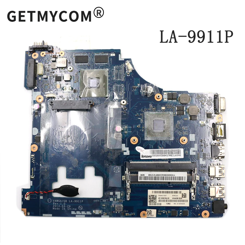 

Replacement G505 VAWGA/GB LA-9911P mainboard for lenovo g505 motherboard la-9911p motherboard with A4 CPU Getmycom original