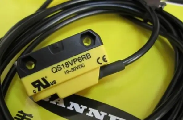 

QS18VP6RB QS18 Photoelectric Sensor, Receiver, 3m Range, 10-30 VDC, PNP, 2m, PVC, 61672