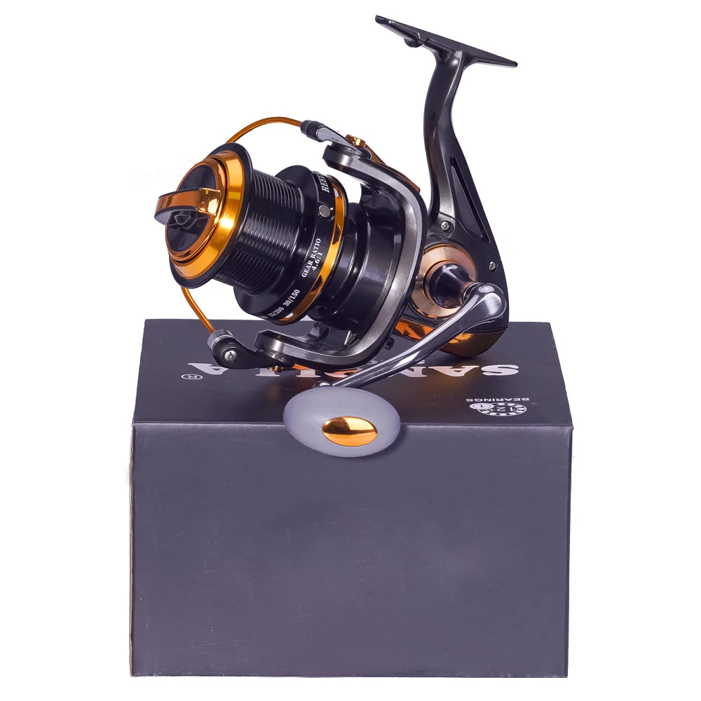 2021 Distant Wheel Fishing Accessories Reel Spinning 4.6:1 14+1BB Max Drag 20kg Carretilha De Pesca Moulinet Peche En Mer Angeln