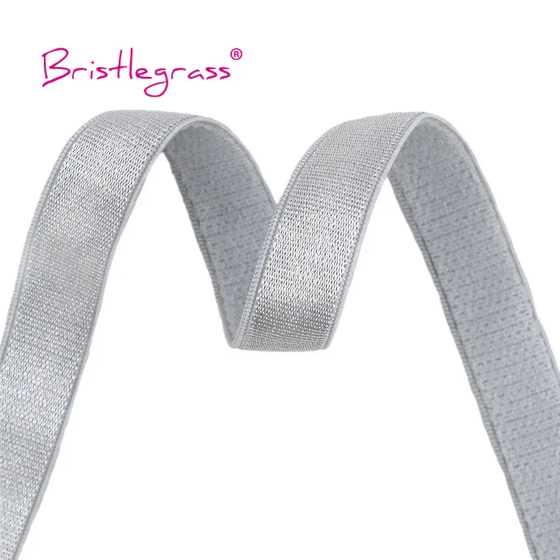 BRISTLEGRASS 2 5 10 Yard 3/8" 10 mm glänzender Nylon-BH-Träger, elastisches Spandex-Satinband, Schulterband, Unterwäsche, Dessous, Nähbesatz – Detail 29