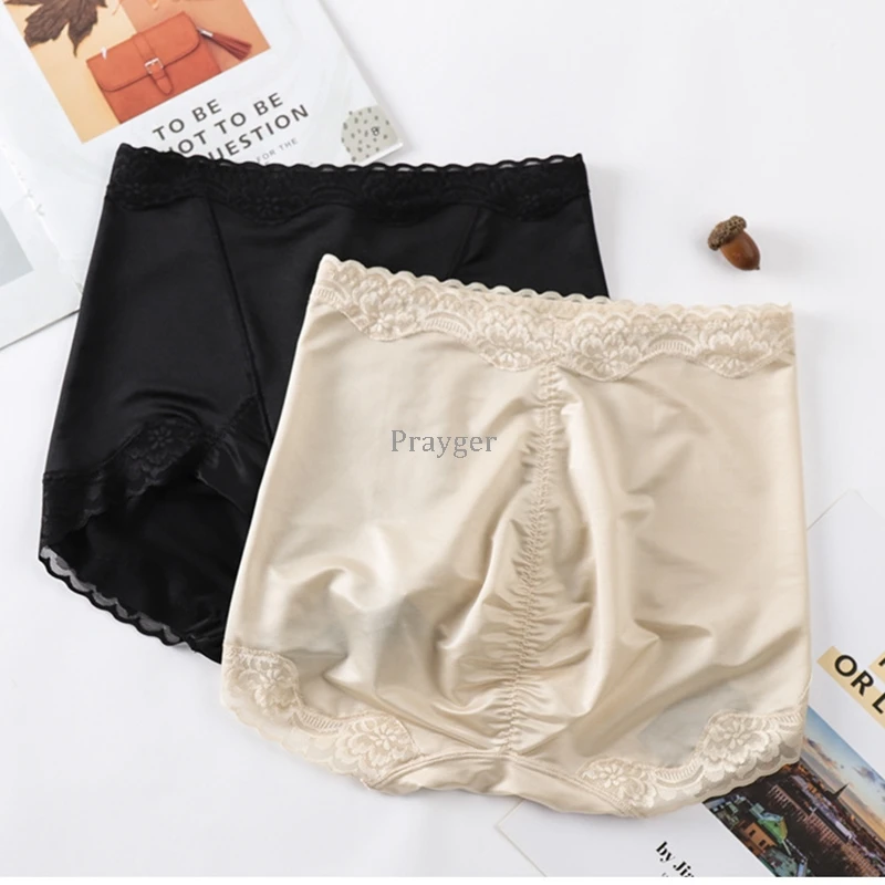 Women Slimming Body Waist Shaper Control Panties Magnetic Underwear Lace Lift Butt