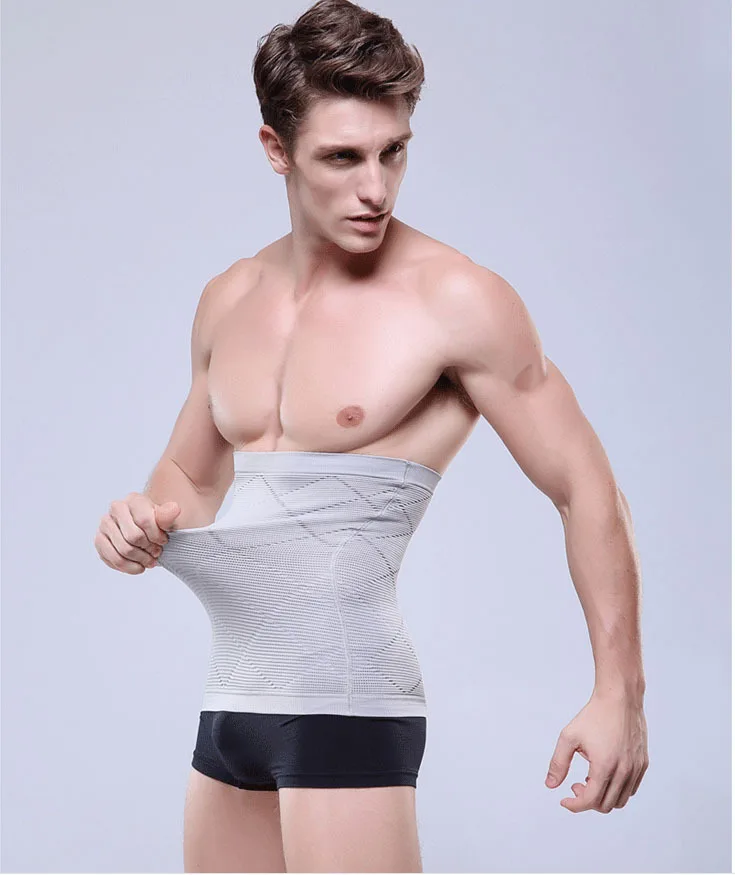 Men/women Breathable Waist Trainer GirdleFor Men Slimming Stomach Belt Control Belly Body Shaper Waist Cinchers Abdominal Girdle