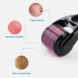 10PCS DRS540 0.2/0.25/0.3/ Mesoscooter Microneddle Derma Roller Dermabrasion Facial Dermaroller Beauty Massage Mezoroller