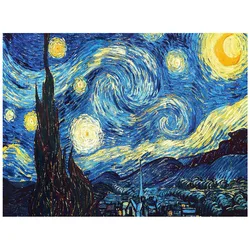 Fai da te diamante 5D ricamo Van Gogh notte stellata kit punto croce pittura a olio astratta resina Hobby Craft decorazione domestica WG1828