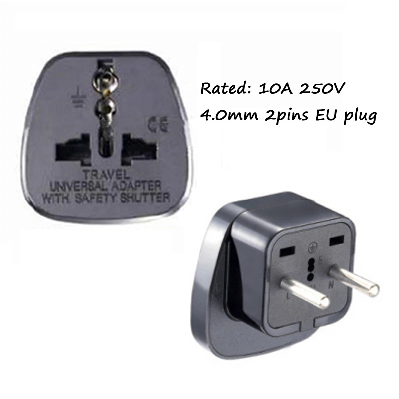 1 Stück Universal Amerika Europa Kr AU EU zu US UK USA Steckeradapter Südafrika Indien Adapter Italien Schweiz Reiseadapter – Detail 15