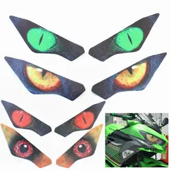 For KAWASAKI NINJA400 NINJA 400 2018 2019 2020 NINJA 650 NINJA650 2020 Motorcycle Headlamp Protection Sticker Decoration Sticker