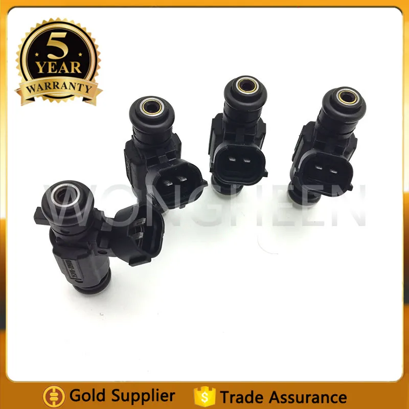 35310-22600 New 4 x High Quality 9260930006 Fuel Injector Fit For Hyundai Accent 1.5 1.6L 2000-2004 Elantra Tiburon