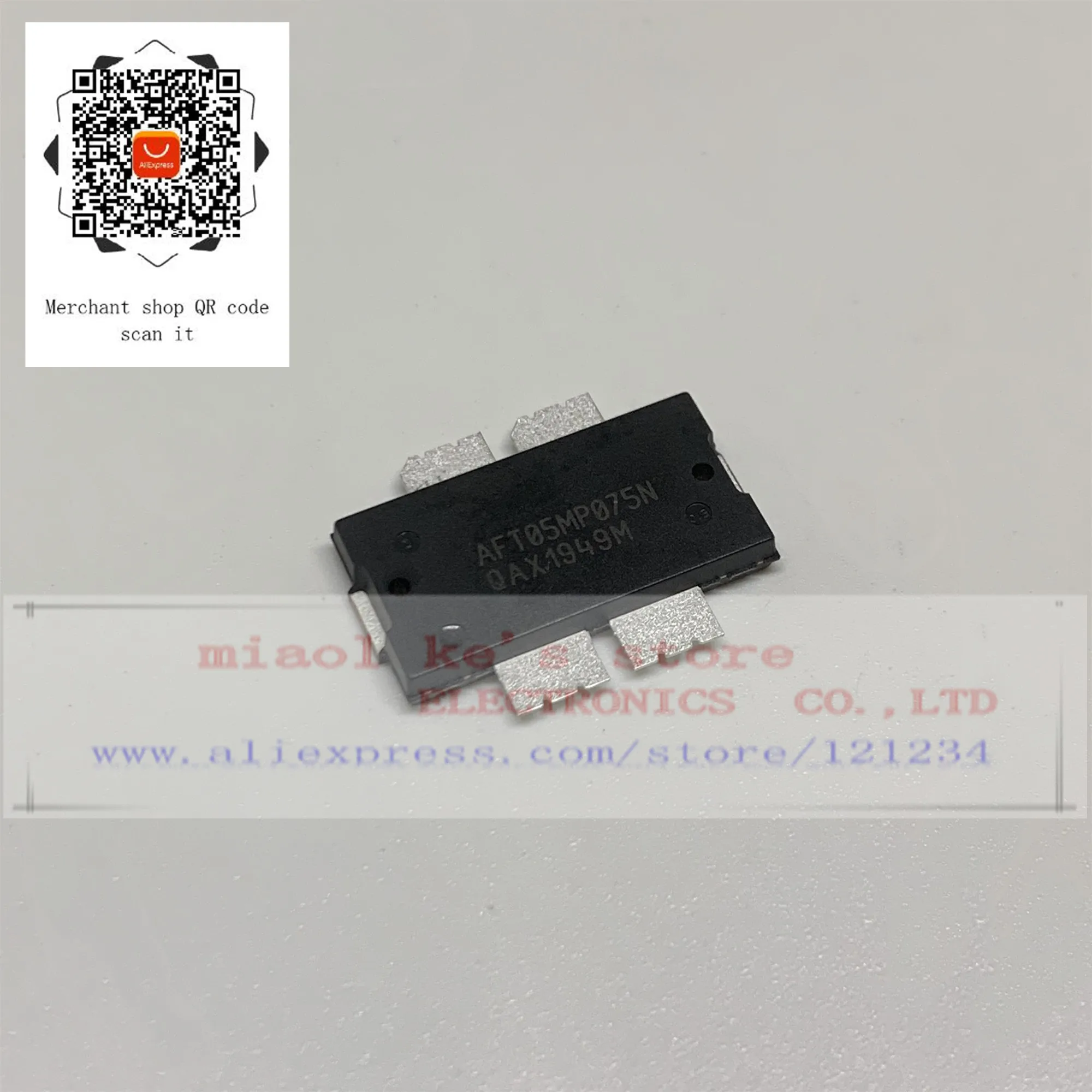 100%New original: AFT05MP075N AFT05MP075NR1 [ FET RF 2CH 40V 70W 18.5dB 520MHZ TO-270WB-4 ] RF POWER LDMOS TRANSISTORS