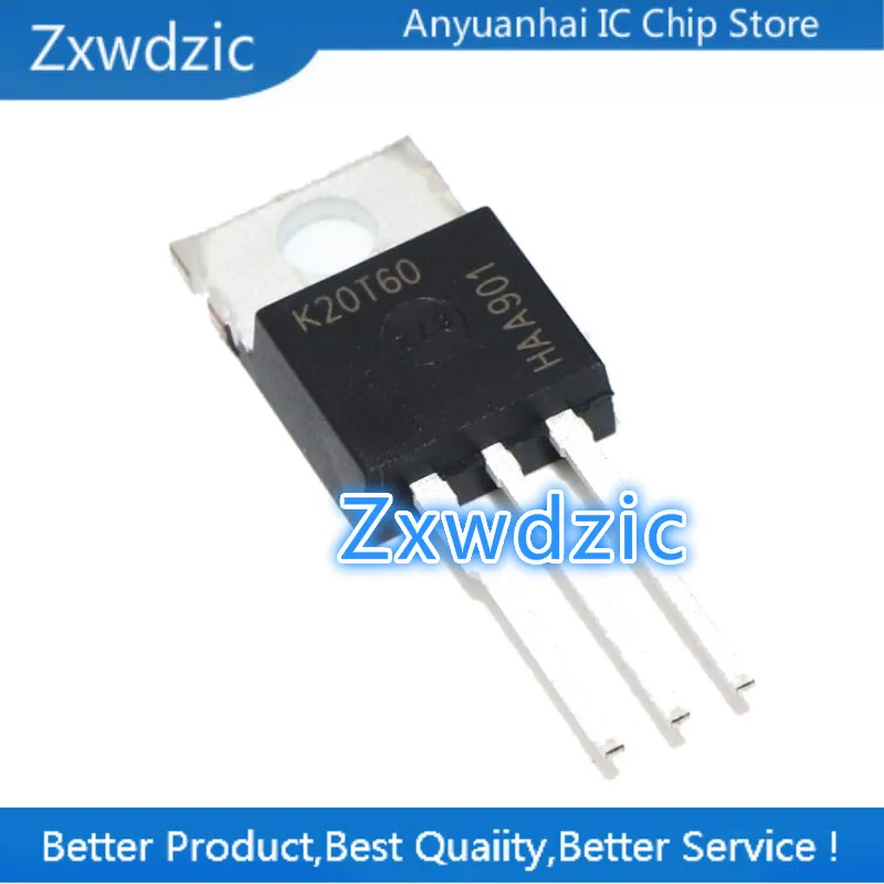 

Zxwdzic 10pcs New Imported Original IKP20N60T K20T60 TO-220 Field Effect Tube 20A 600V