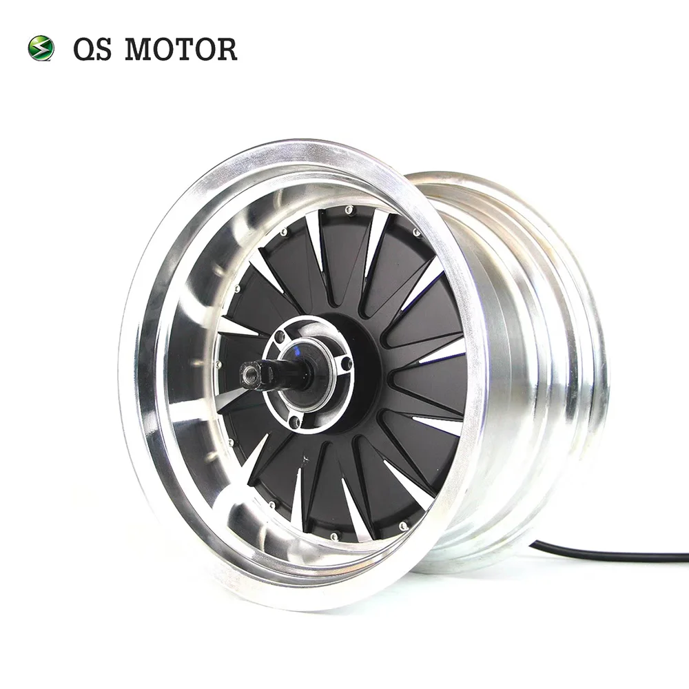 SiAECOSYS QSMOTOR 12x7.5inch 1500W 48V 55kph Hub Motor with EM50SP controller and kits for E-Scooter