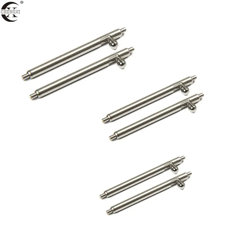 10PCS 1.5mm/1.8mm Diameter Watch Pin Pepair Tools & Kits Quick Release Watch strap Spring Bars Pins  18MM 20MM 22MM 23MM