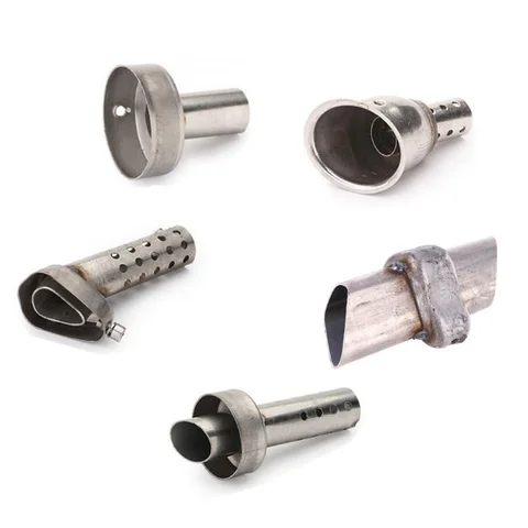 범용 오토바이 배기 머플러 소음기 소음 제거기 YUSHIMURA SC 용 전면 미드 엔드 촉매 DB 킬러