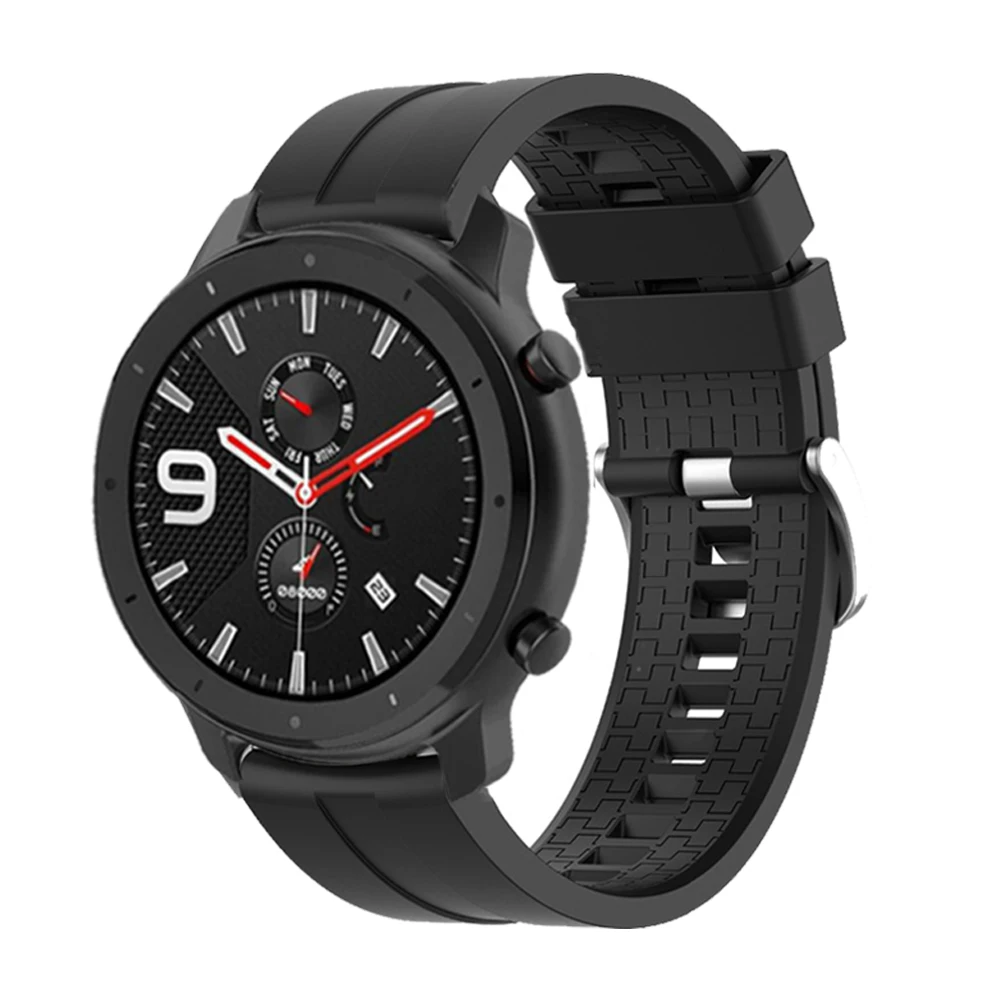 22Mm Vòng Tay Dây Đeo Cho Amazfit GTR 47MM/Gtr 2 Ban Nhạc Dành Cho Xiaomi Huami Tốc Độ/Stratos 2 2S Thể Thao Thông Minh Dây Correa