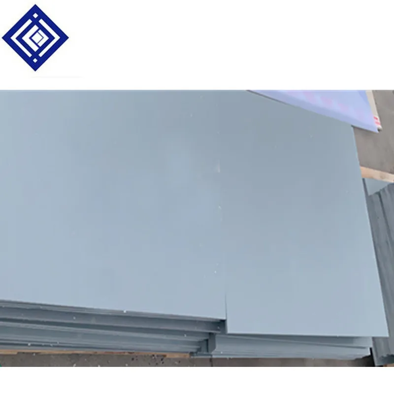 High quality grey PVC plate polyvinyl chloride acid and alkali resistant  insulation duroplasts 3-50mm